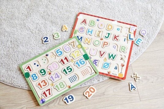 Barbo Toys Wacky Wonders - ABC puzzle DK