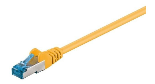 Pro LAN CAT 6A S/FTP Nettverkskabel 0,5 m Gul