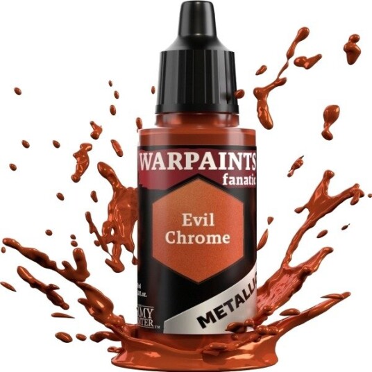 Army Painter Warpaints Fanatic Metallic Evil Chrome