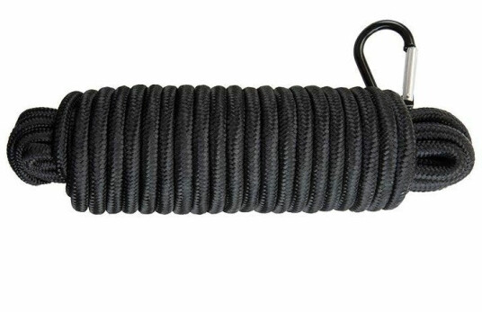 Tau med karabiner 15 m