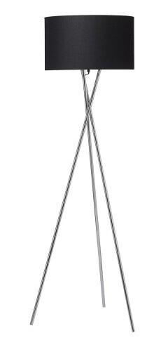 Uptown gulvlampe sort/krom Ø45 cm Uptown gulvlampe sort/krom Ø45 cm