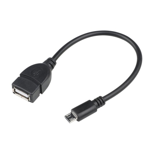 DACOTA PLATINUM OTG USB KABEL, SVART