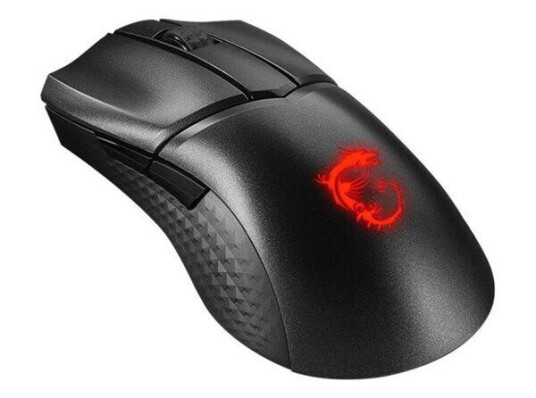 MSI Clutch GM31 - mouse - 2.4 GHz - Mus - Optisk - 6 - Svart