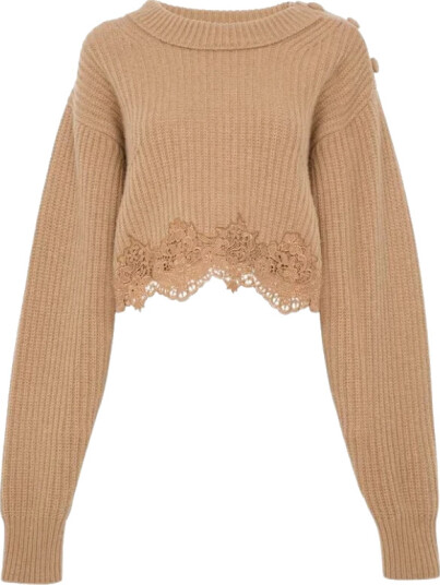 Chloé Dame Strikkevarer Brun M, Chloé Dame Strikkevarer Brun M,