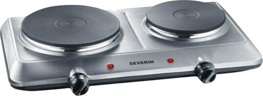 Severin Kokeplate dobbel DK1014 2500W rustfritt stål Severin Kokeplate dobbel DK1014 2500W rustfritt stål