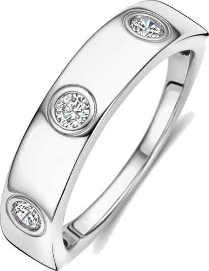 Ti Sento Ring i 925 sølv, str 52