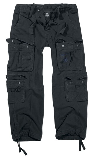 Brandit Cargo-bukser - Pure Vintage Bukser - L til 7XL - Herrer - svart