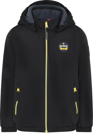 LEGO® Ninjago Vinterjakke - LWJebel 601 - Svart - LEGO® Wear - 7 år (122) - Vinterjakke