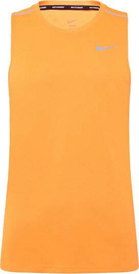 Nike Nike Dri Fit Miler Tank Top Orange S