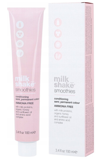 Milk Shake Milk Shake Smoothies Ammonia-Free Semi-Permanent Hair Dye Level 7 Hazelnut 100 Ml For Women