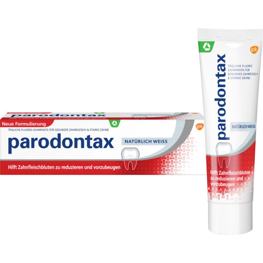 Parodontax Natürlich Weiss Whitening Tannkrem Parodontax Natürlich Weiss Whitening Tannkrem
