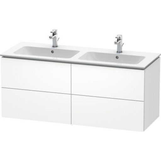 Duravit L-Cube Servantskap m/4 skuffer 1290x550x481 mm Hvit Matt