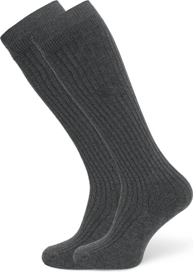 Sofie Schnoor Beathasw Knee Sock X 2 Grey 36/38 Sofie Schnoor Beathasw Knee Sock X 2 Grey 36/38