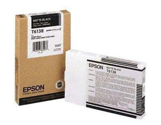 Epson T6138 Matt Black - Blekkpatron Matt svart