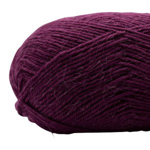 Kremke Soul Wool Edelweiss Alpaka 009 Mørk Lilla