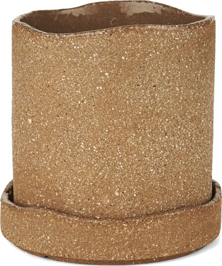 ferm LIVING Uneru krukke Ø 13 cm Brown