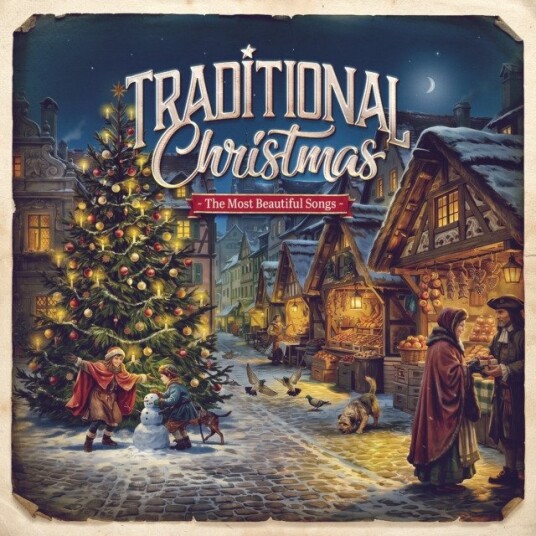 Diverse Artister Traditional Christmas Green Transparent Vinyl
