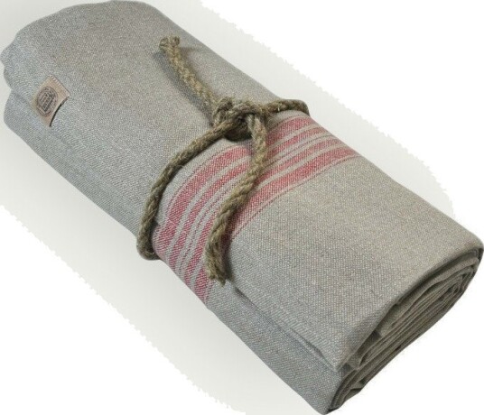 Lovely Linen Duk Heritage i presset lin Beige Lovely Linen Duk Heritage i presset lin Beige