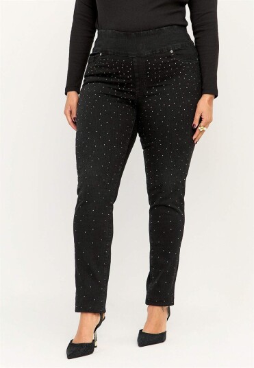 Cellbes of Sweden Stretchy jeggings med rhinestone-detaljer Elin Female