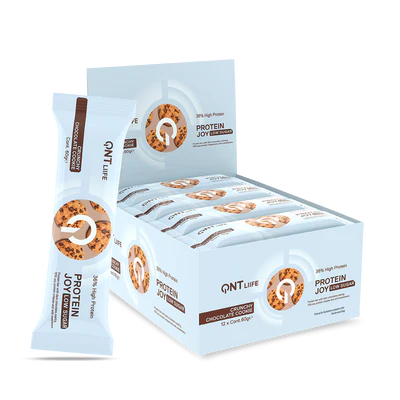 QNT Protein Joy LOW SUGAR Bar 12x60g Crunchy Chocolate Cookie QNT Protein Joy LOW SUGAR Bar 12x60g Crunchy Chocolate Cookie