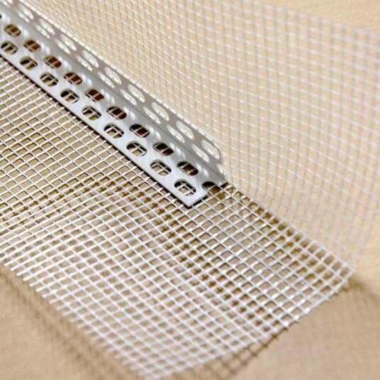 Hey'di Armeringshjørne Plast m/Nett 2,5m for Fiberpuss Hey'di Armeringshjørne Plast m/Nett 2,5m for Fiberpuss