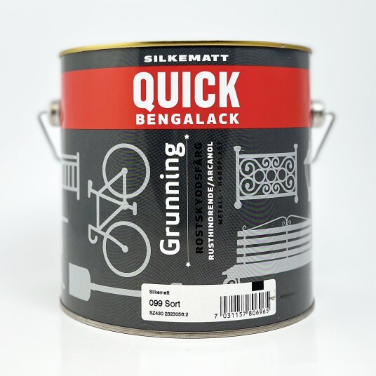 Quick Bengalack Grunning Hvit 3ltr Quick Bengalack Grunning Hvit 3ltr