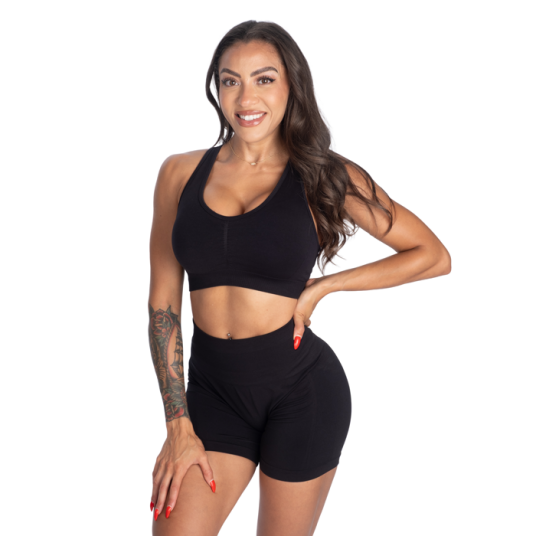 Scrunch Sports‑BH Svart Small Scrunch Sports‑BH Svart Small