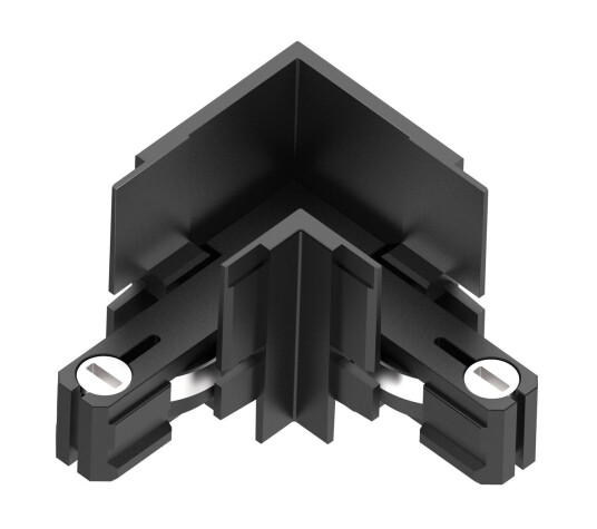 Microline recessed L-connector vinkelskjøt 24V for innfelling Grafitt svart Microline recessed L-connector vinkelskjøt 24V for innfelling Grafitt svart