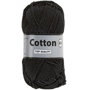 Lammy Cotton 8/4 Garn 1 Sort Lammy Cotton 8/4 Garn 1 Sort