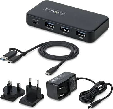 StarTech 311UE-USB-HUB USB-hub 4 porter svart 311UE-USB-HUB