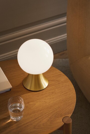 Holmegaard Noor Led Lampe Brass H24