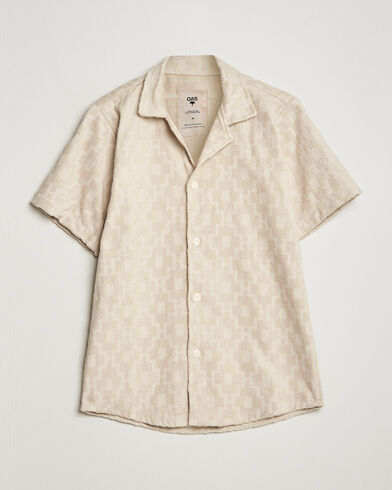 OAS Machu Terry Short Sleeve Shirt Beige OAS Machu Terry Short Sleeve Shirt Beige