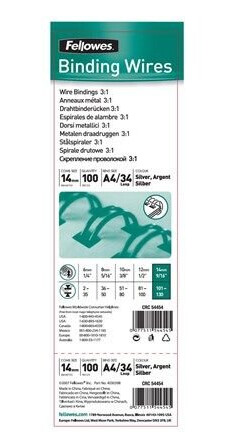 Fellowes - 100 pcs. - binding wire - Binding wire