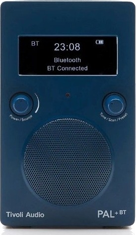 Tivoli Audio PAL+ BT Gen 3 DAB+ Bluetooth Bærbar Radio Blå Tivoli Audio PAL+ BT Gen 3 DAB+ Bluetooth Bærbar Radio Blå