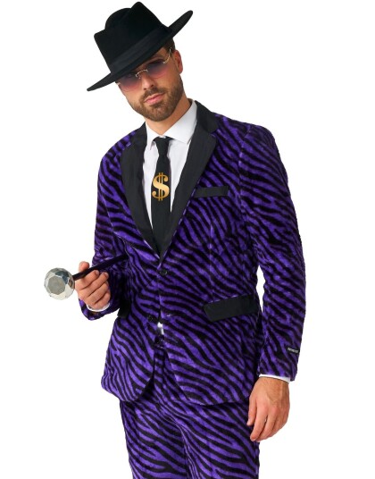 Oppo Pimp Dress til Herre Suitmeister Small