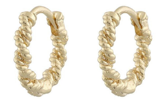 Snö Of Sweden Exibit Small Ring Ear Plain Gold 13mm Snö Of Sweden Exibit Small Ring Ear Plain Gold 13mm
