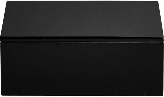 Mojoo Lux lakkert oppbevaringsboks 19x19x7 cm Black Mojoo Lux lakkert oppbevaringsboks 19x19x7 cm Black