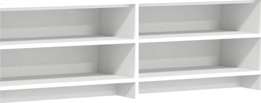  TV skap 135 x 33 x 47 cm Hvit Konstruert tre
