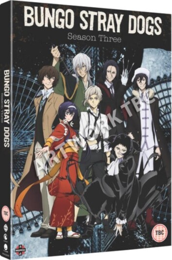 Bungo Stray Dogs Sesong 3 DVD Bungo Stray Dogs Sesong 3 DVD