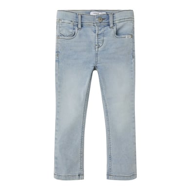Name It Light Jeans Nmmsilas Blå bleket denim
