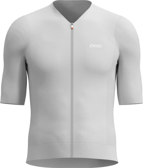 POC Raceday sykkeltrøye korte ermer hydrogen white herre