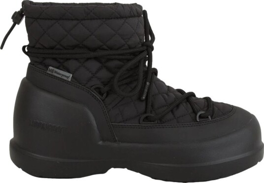 Moon Boot Mb Mezzaluna Quilted Mid Wp - Black - 39 Moon Boot Mb Mezzaluna Quilted Mid Wp - Black - 39