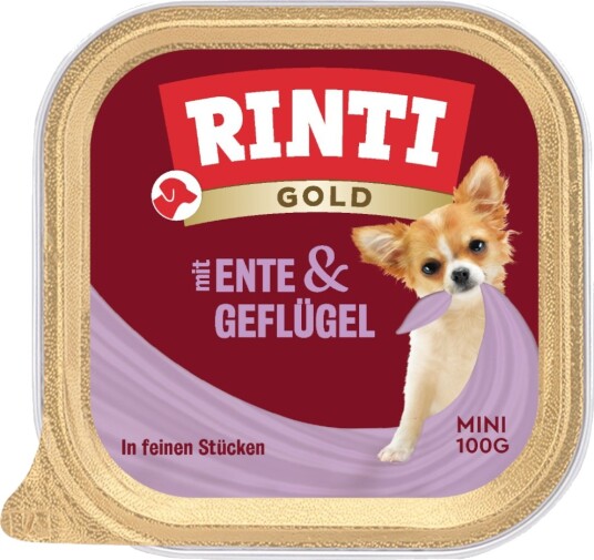 Rinti Våtfôr Gold Mini And & Fjærkre 6 X 100 G Rinti Våtfôr Gold Mini And & Fjærkre 6 X 100 G