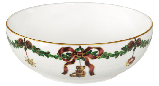 Royal Copenhagen Star Fluted Christmas serveringsskål 50 cl Royal Copenhagen Star Fluted Christmas serveringsskål 50 cl
