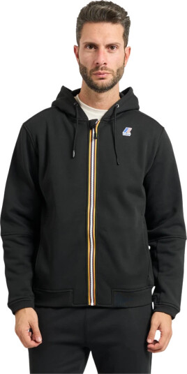 K Way Herre Gensere & Hettegensere Svart 2XL,