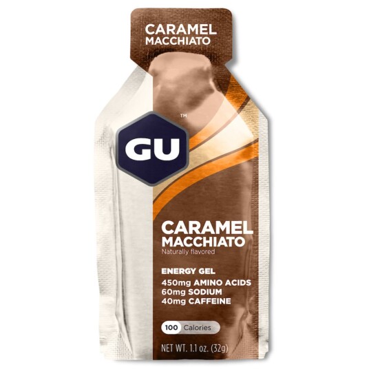 GU Energy Energigel 32g Karamel Macchiato koffein GU Energy Energigel 32g Karamel Macchiato koffein