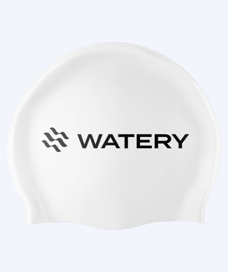 Watery badehette +10 Signature Hvit Svømmehette