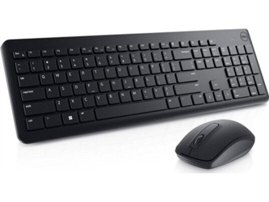 Klawiatura + Mysz Dell Dell | Keyboard And Mouse | Km3322w | Keyboard And Mouse Set | Wireless | Batteries Included | Lt | Black | Wireless Connection