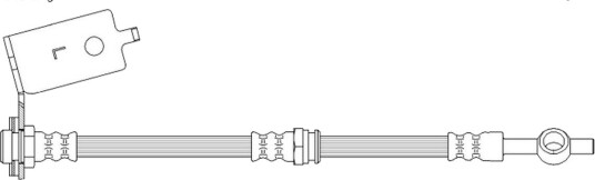 K&K FT0140 Bremseslange
