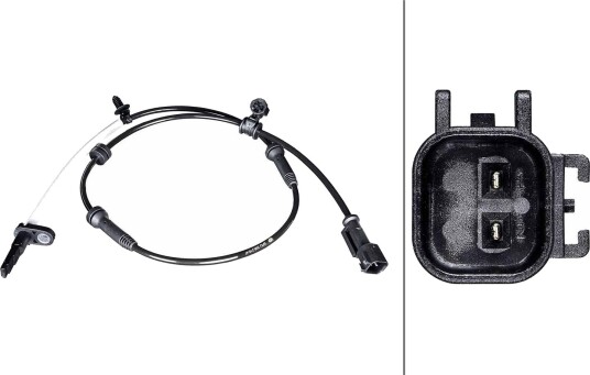 HELLA 6PU 358 216 471 Sensor ABS